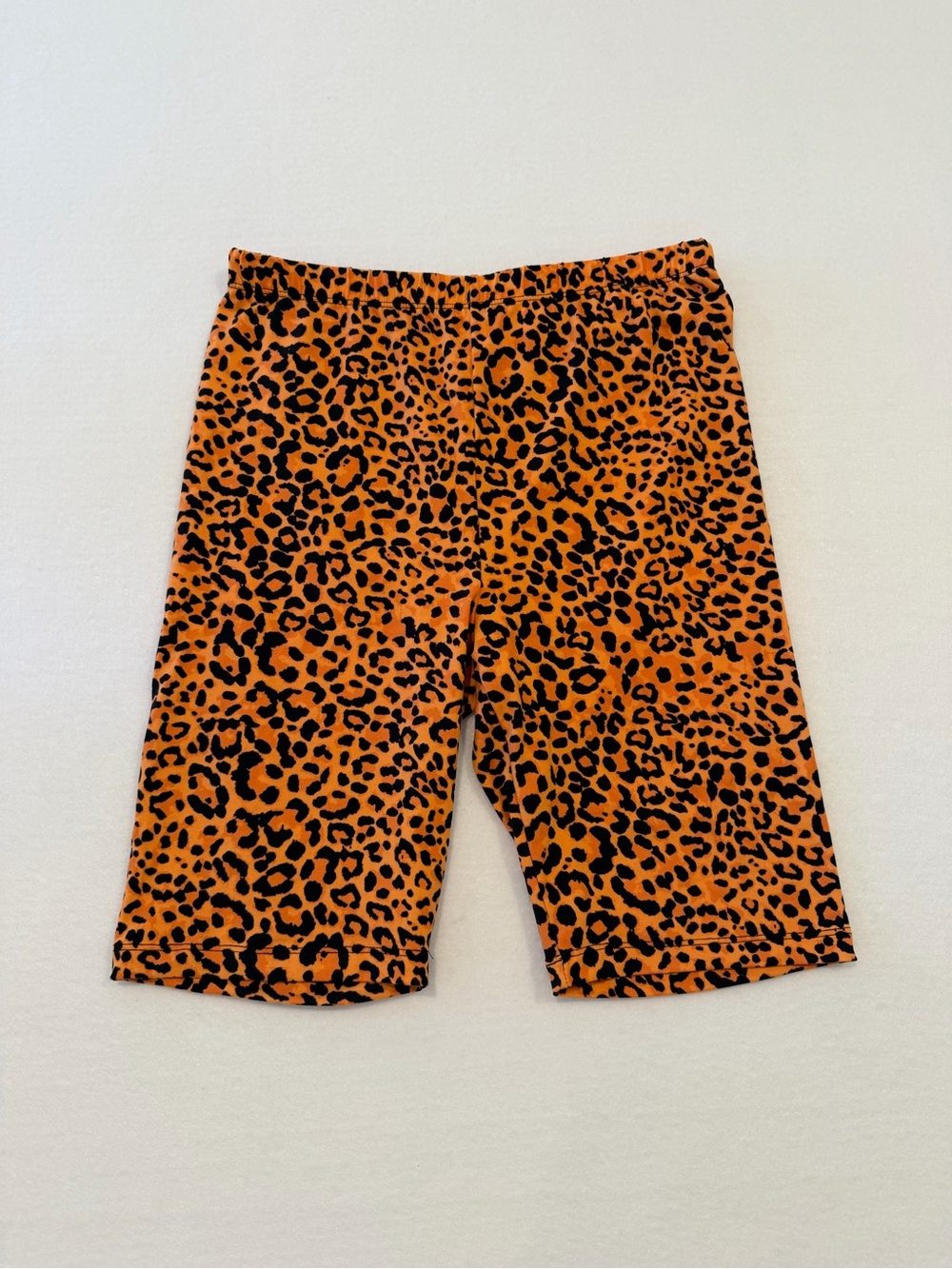 Zenana Outfitters Orange and Black Leopard Print Leggings